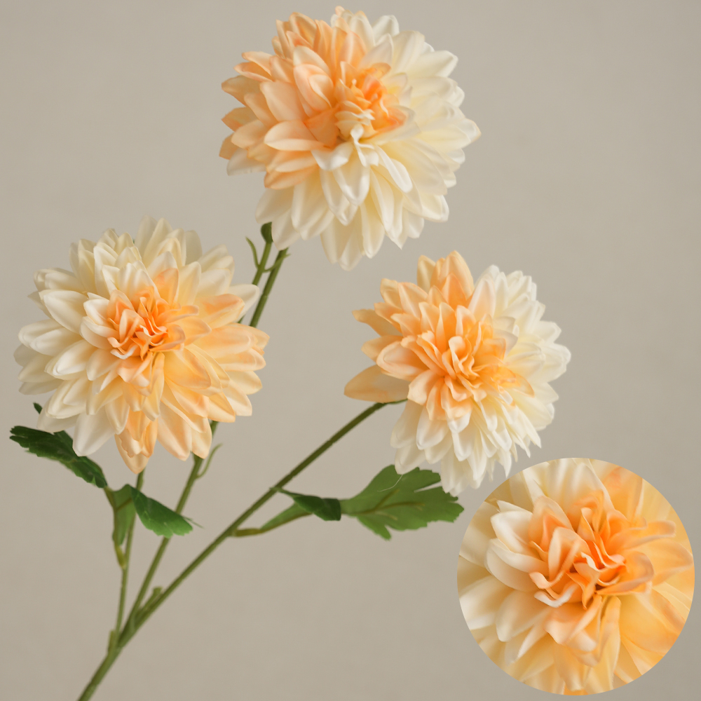 Artificial dahlia flower