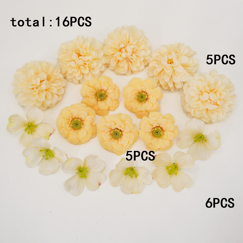 Artificial Flowers Heads