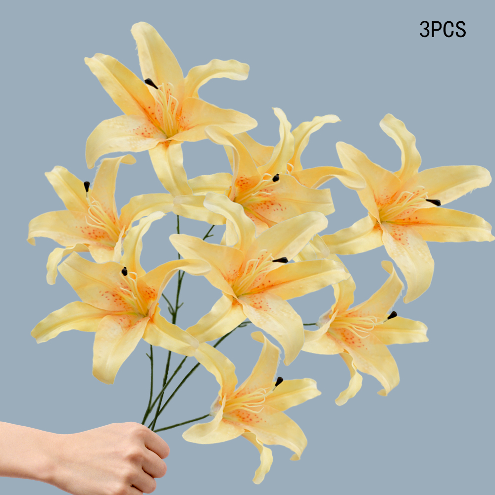 Artificial 3 lily