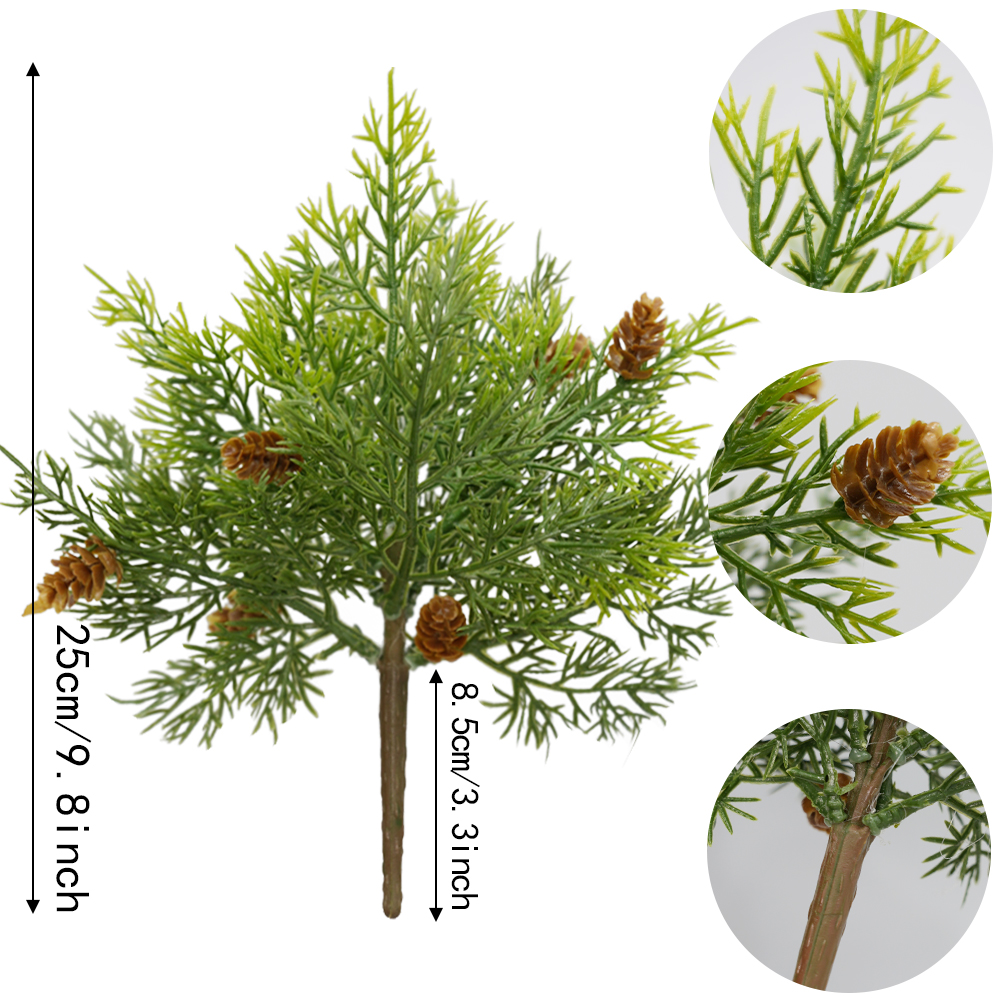Artificial Berry Pine Cones