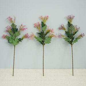 Artificial cherry blossom twig