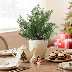 Artificial black pine bundle