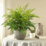 Artificial fern leaves