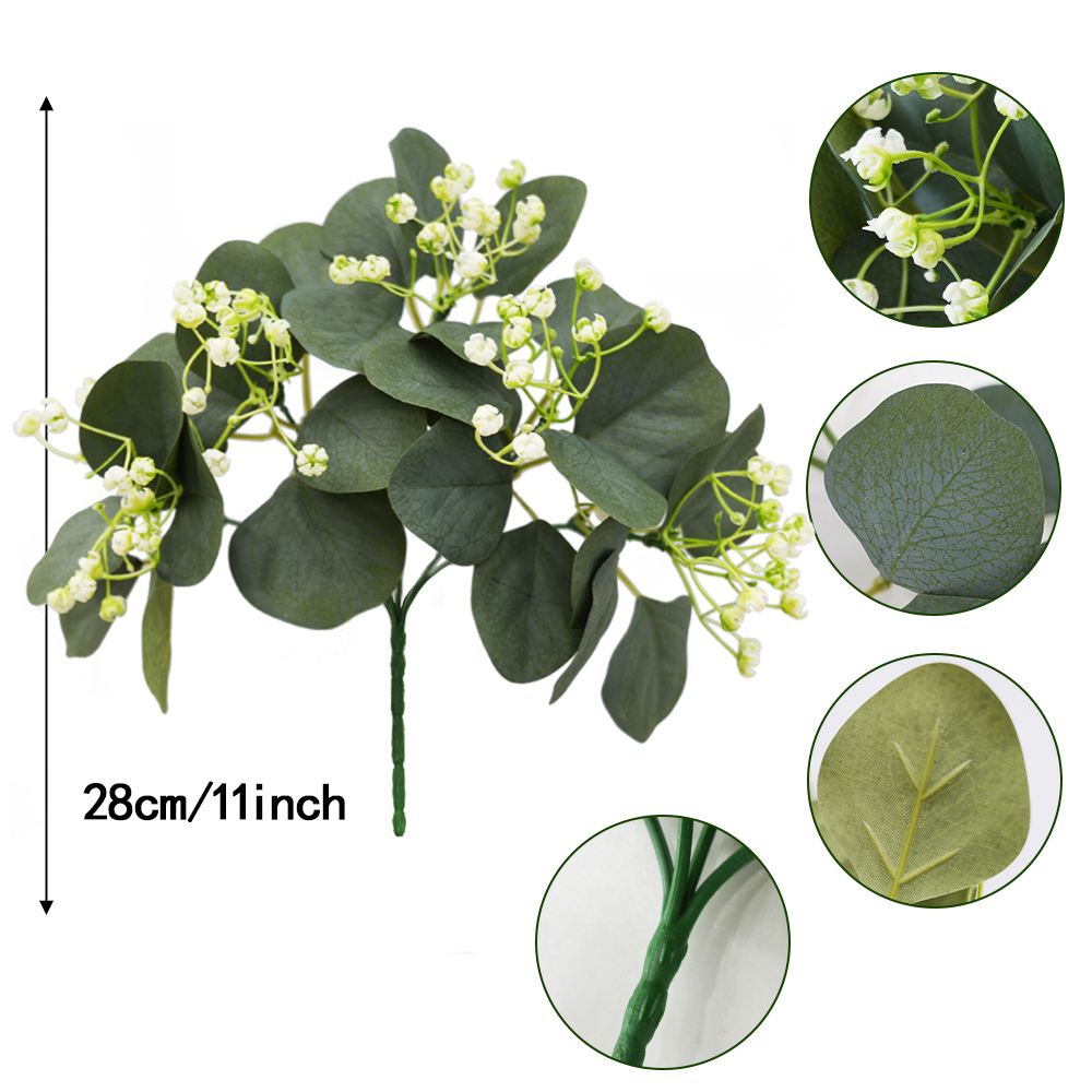 Artificial Eucalyptus Leaves