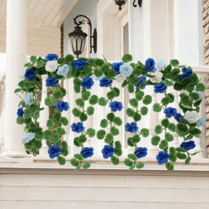 Artificial rose vine begonia leaf