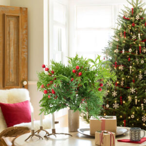 Artificial fern green