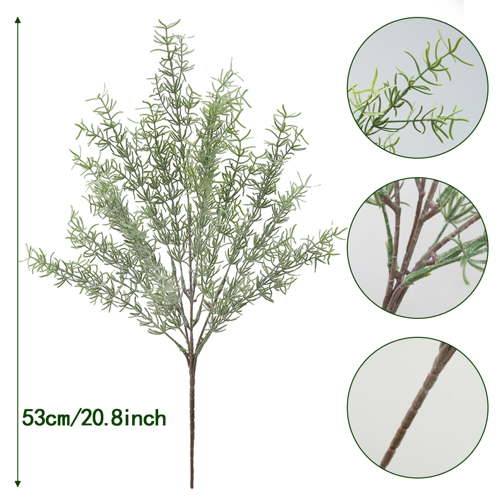 Artificial fern leaves