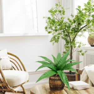 Artificial fern leaf