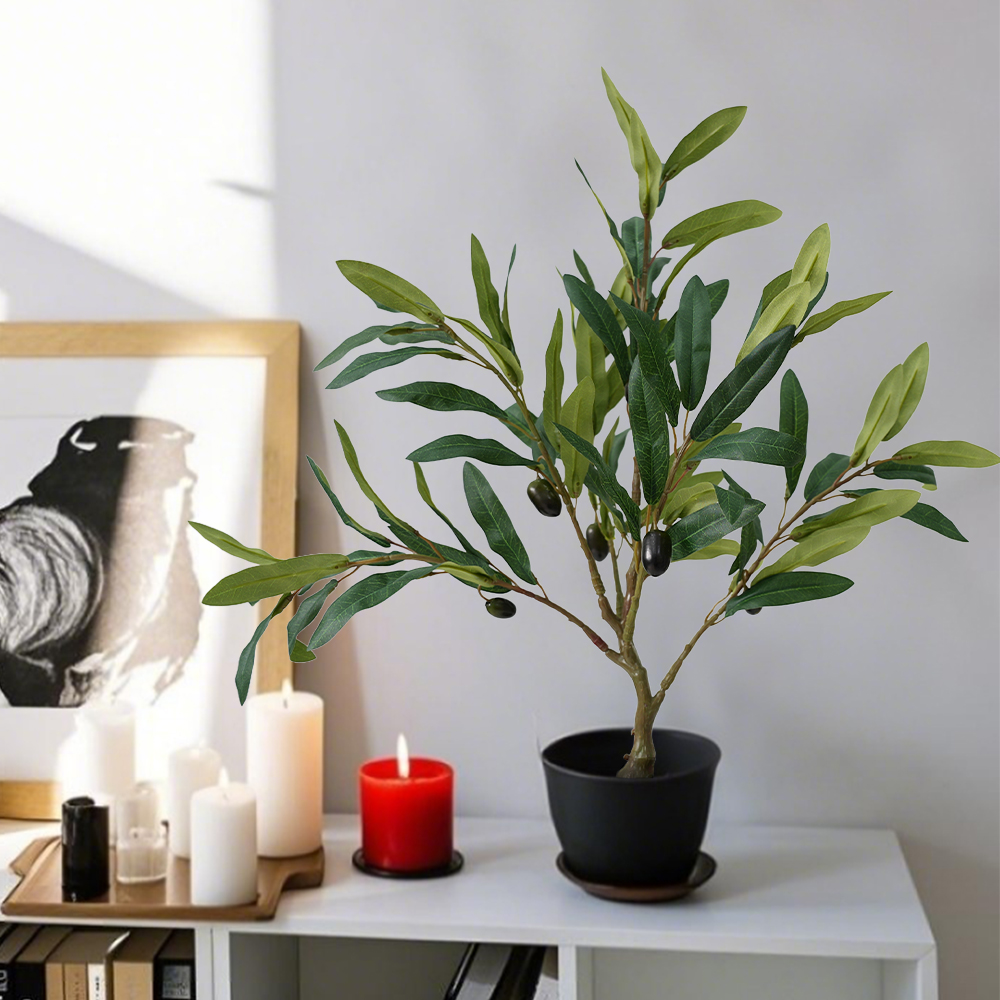 Artificial olive tree
