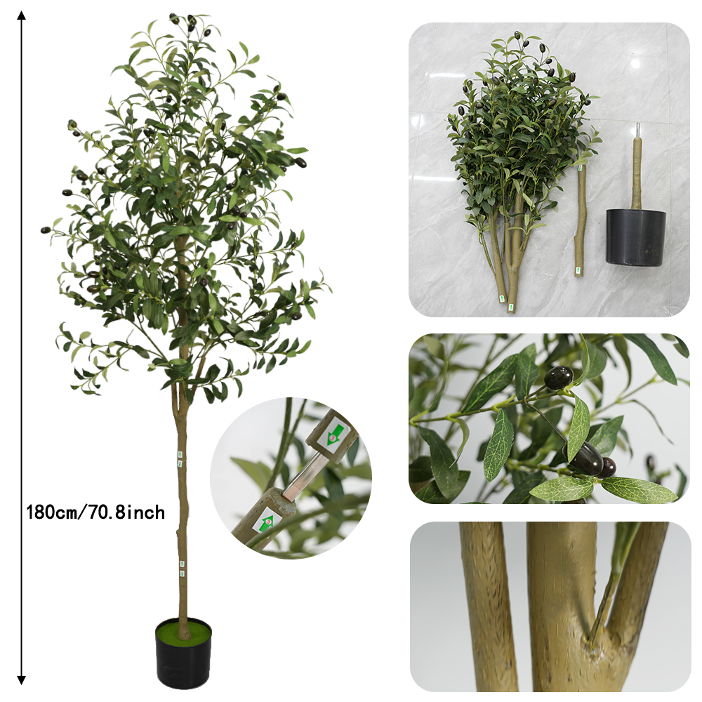 Artificial olive tree