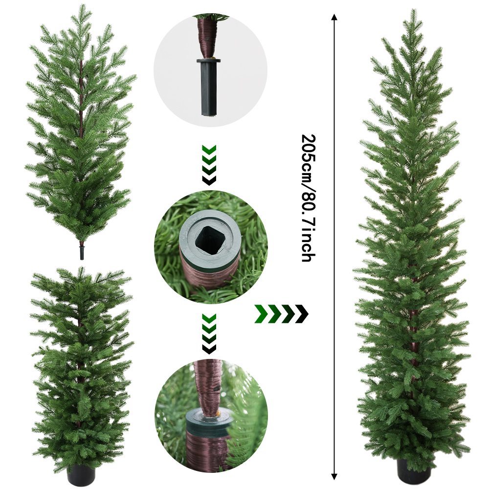 Artificial Cedar Topiary Tree