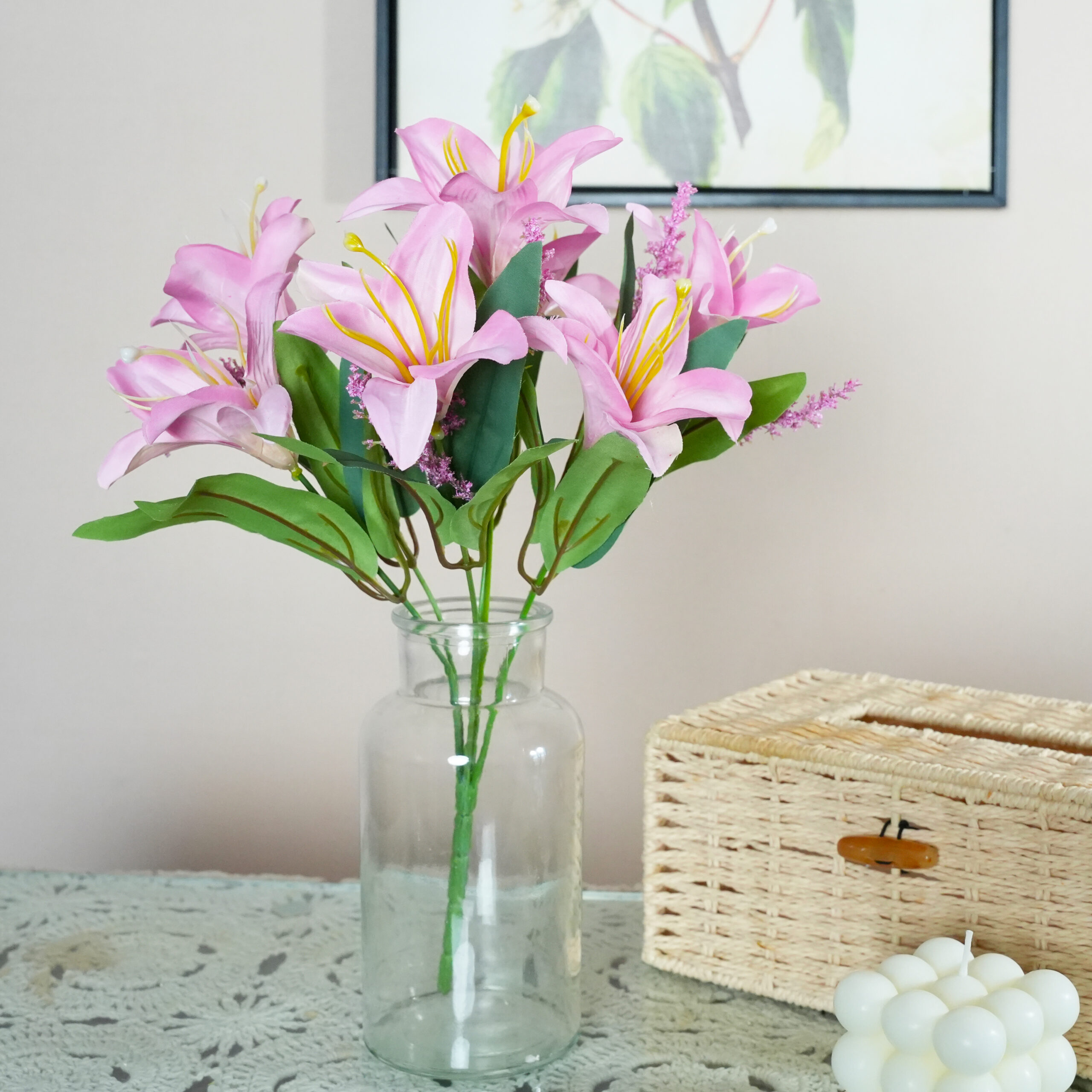 Big Lily Artificial Flower