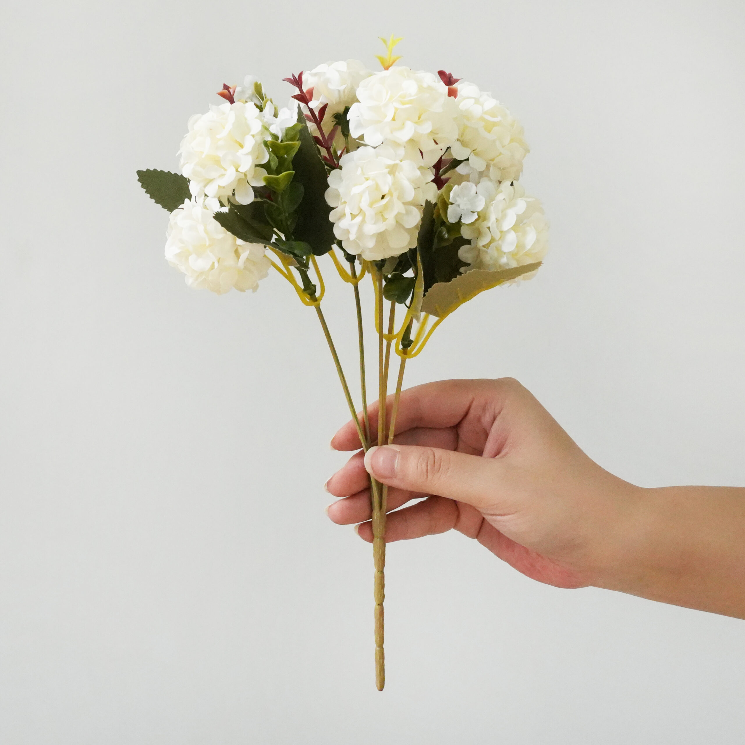 Artificial silk hydrangea