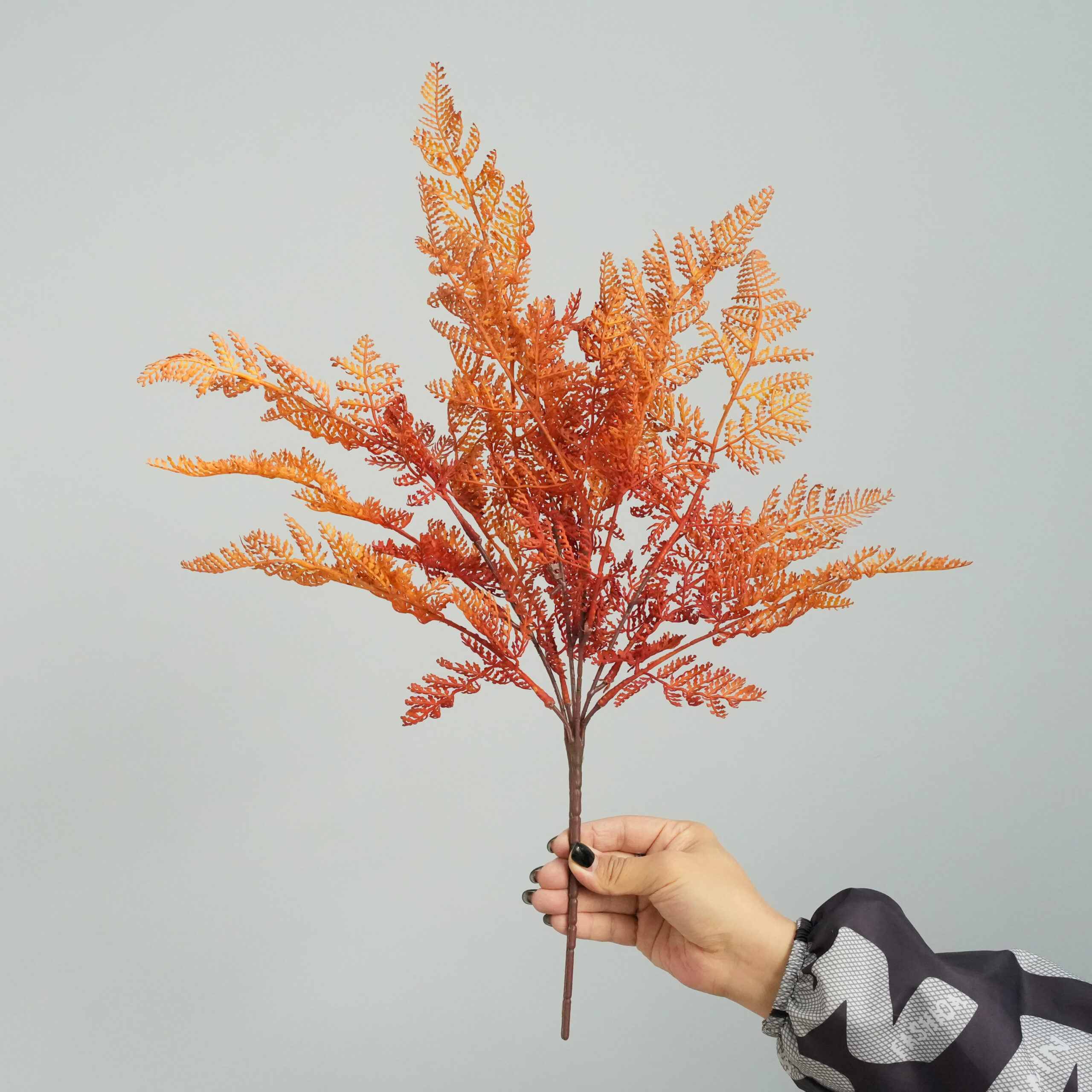 Artificial fern colorful