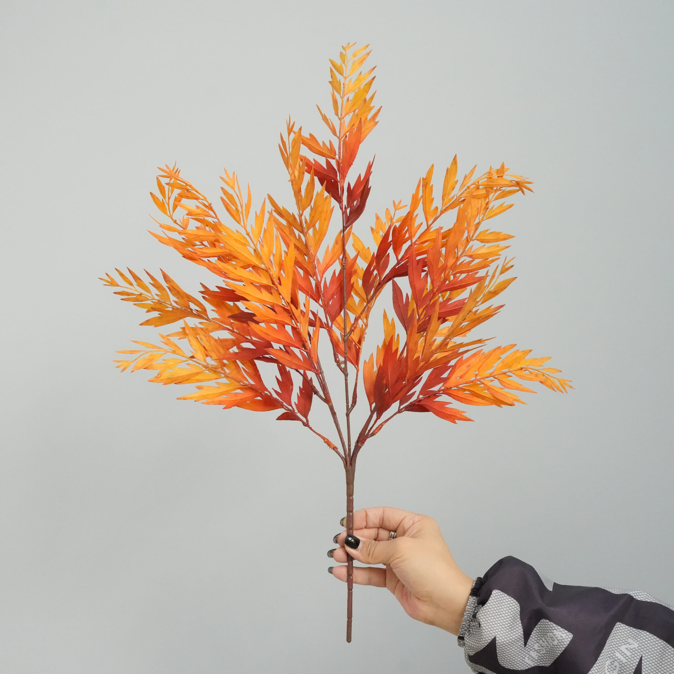 Artificial fern colorful