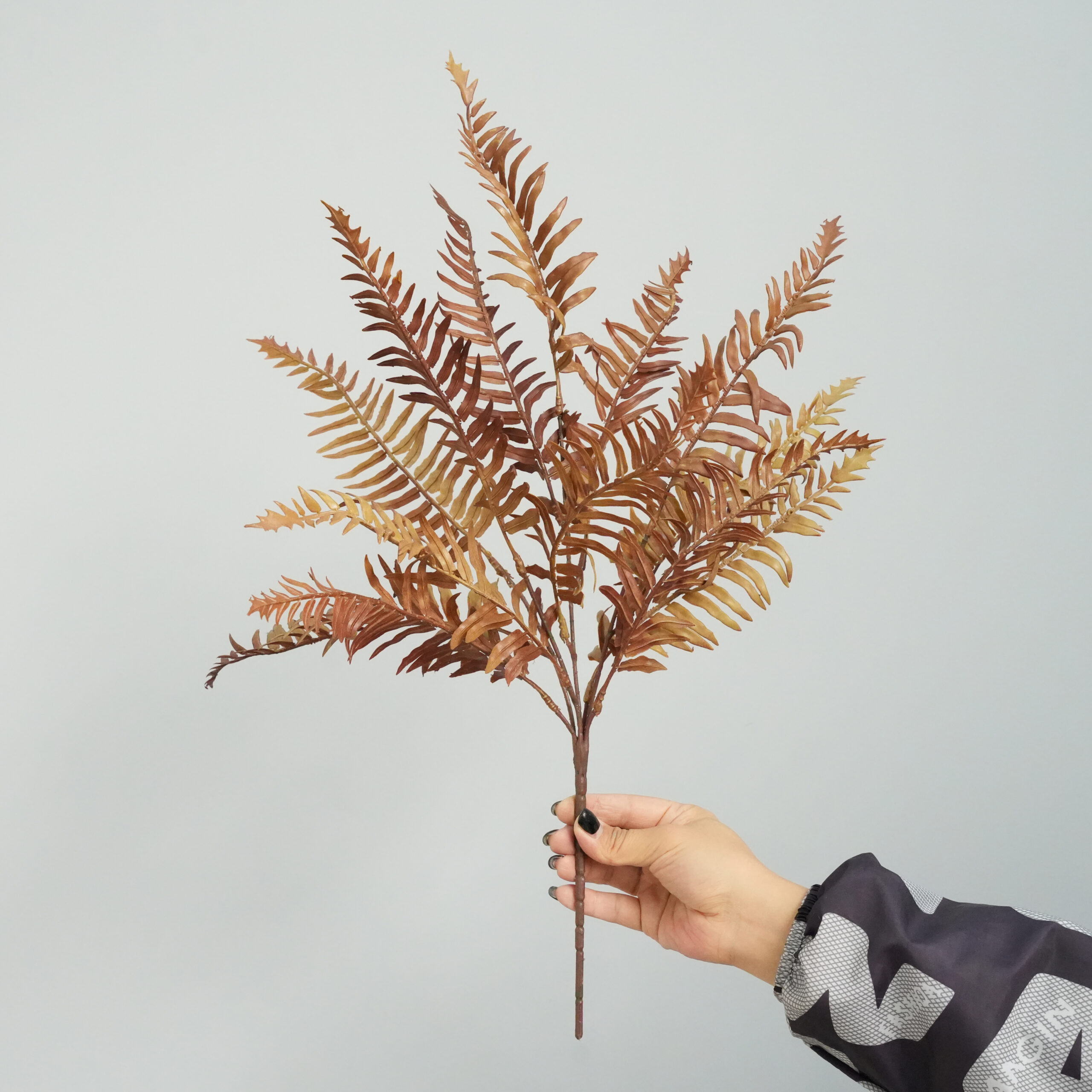 Artificial fern colorful