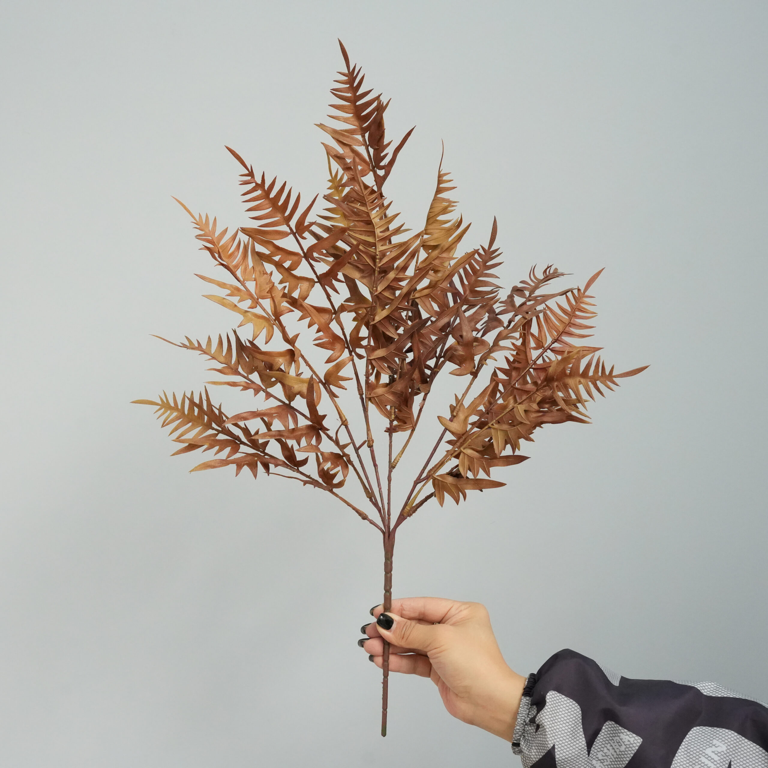 Artificial fern colorful