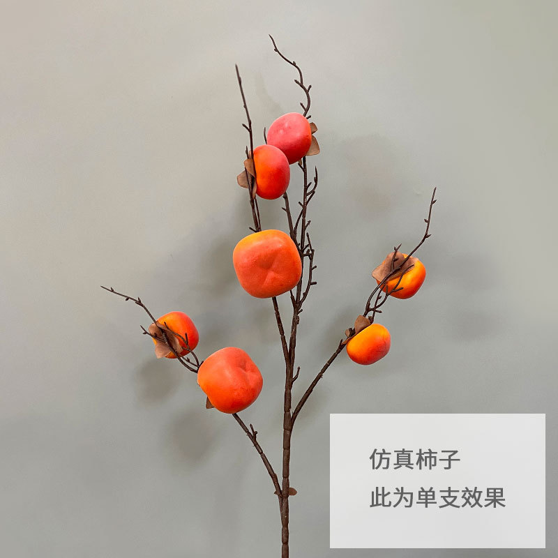 Simulation persimmon branches
