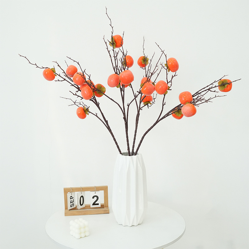 Simulation persimmon branches