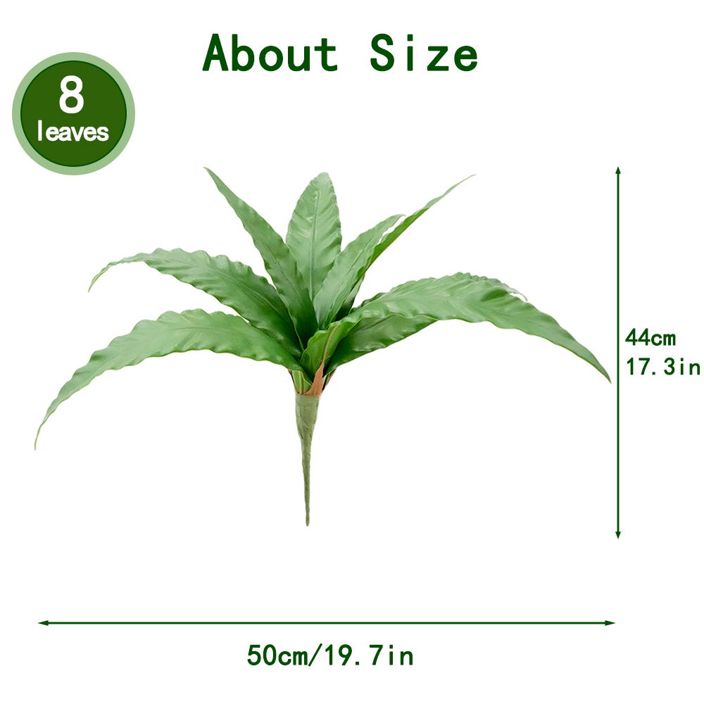 Artificial fern leaf