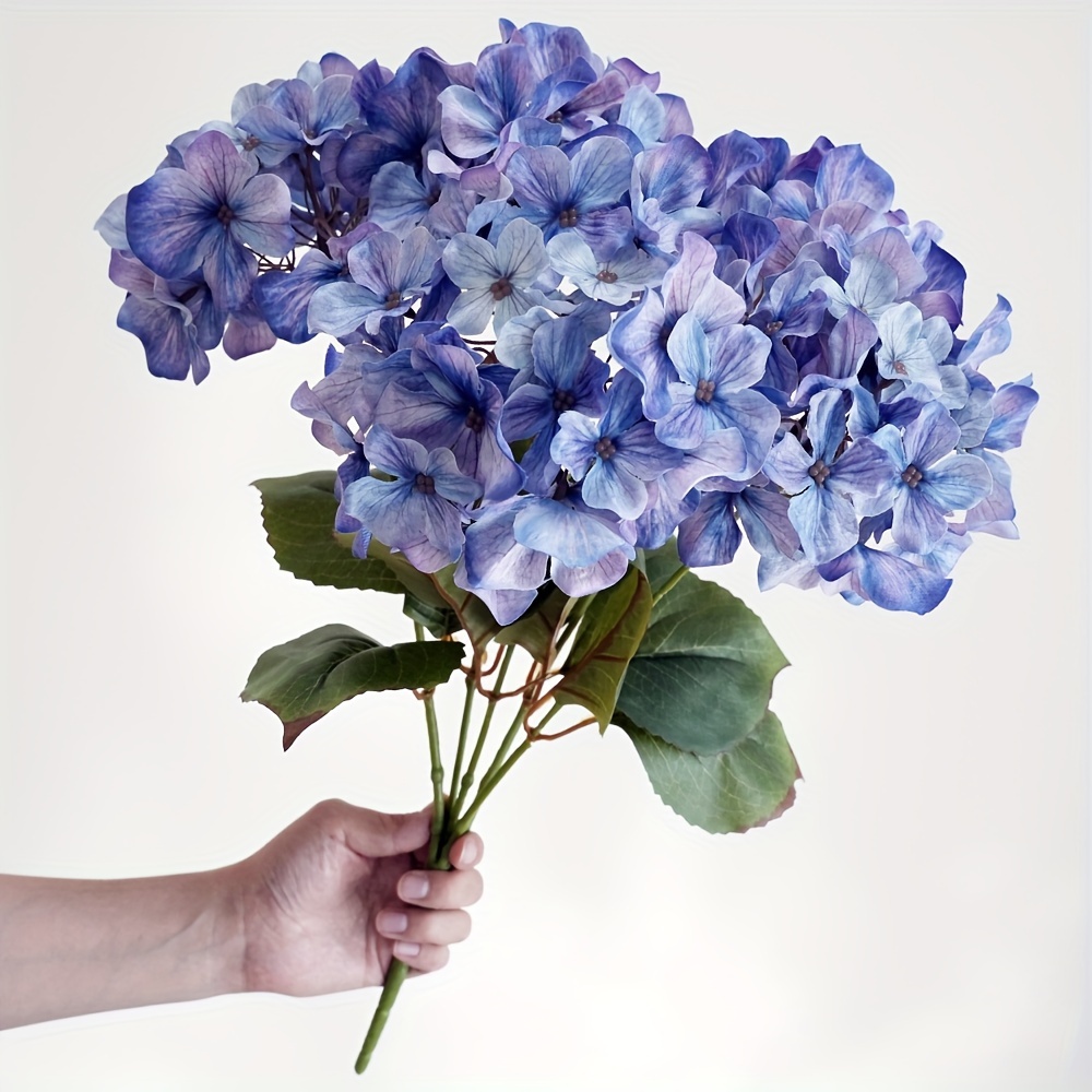 5 Heads Artificial Hydrangea