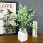 Artificial plant small flame fern