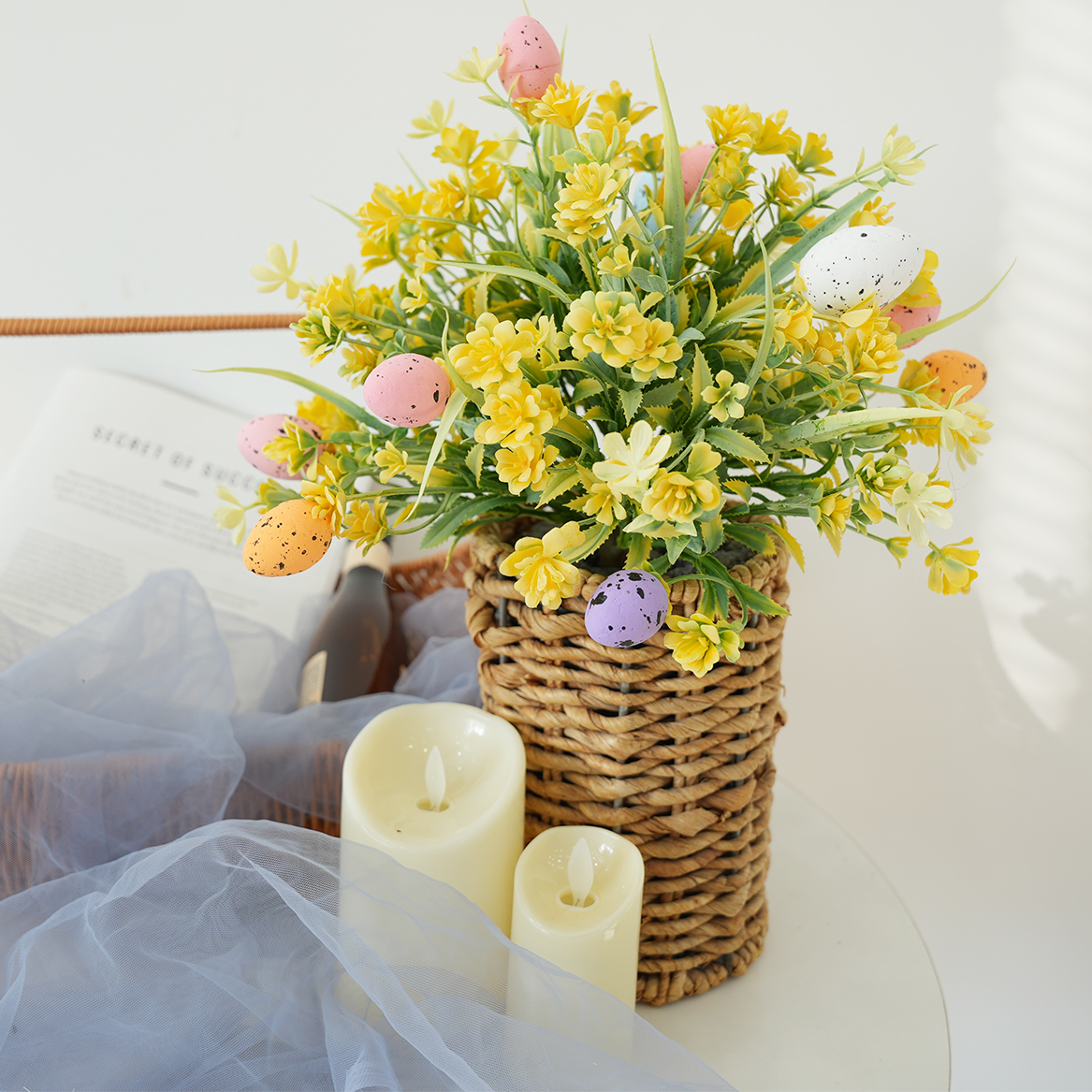 22 Artificial Flower Bouquet