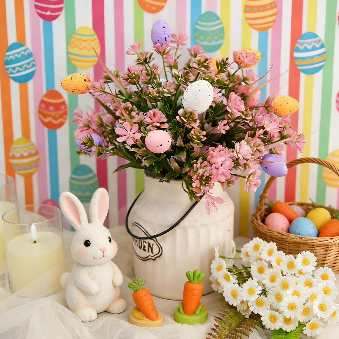 22 Artificial Flower Bouquet