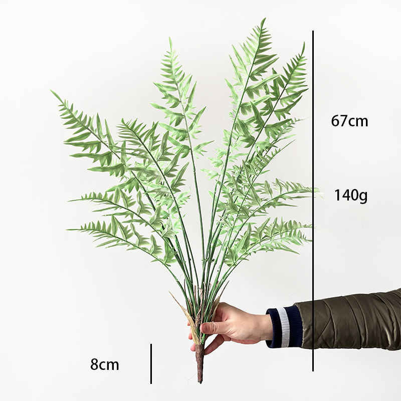 Artificial plant small flame fern