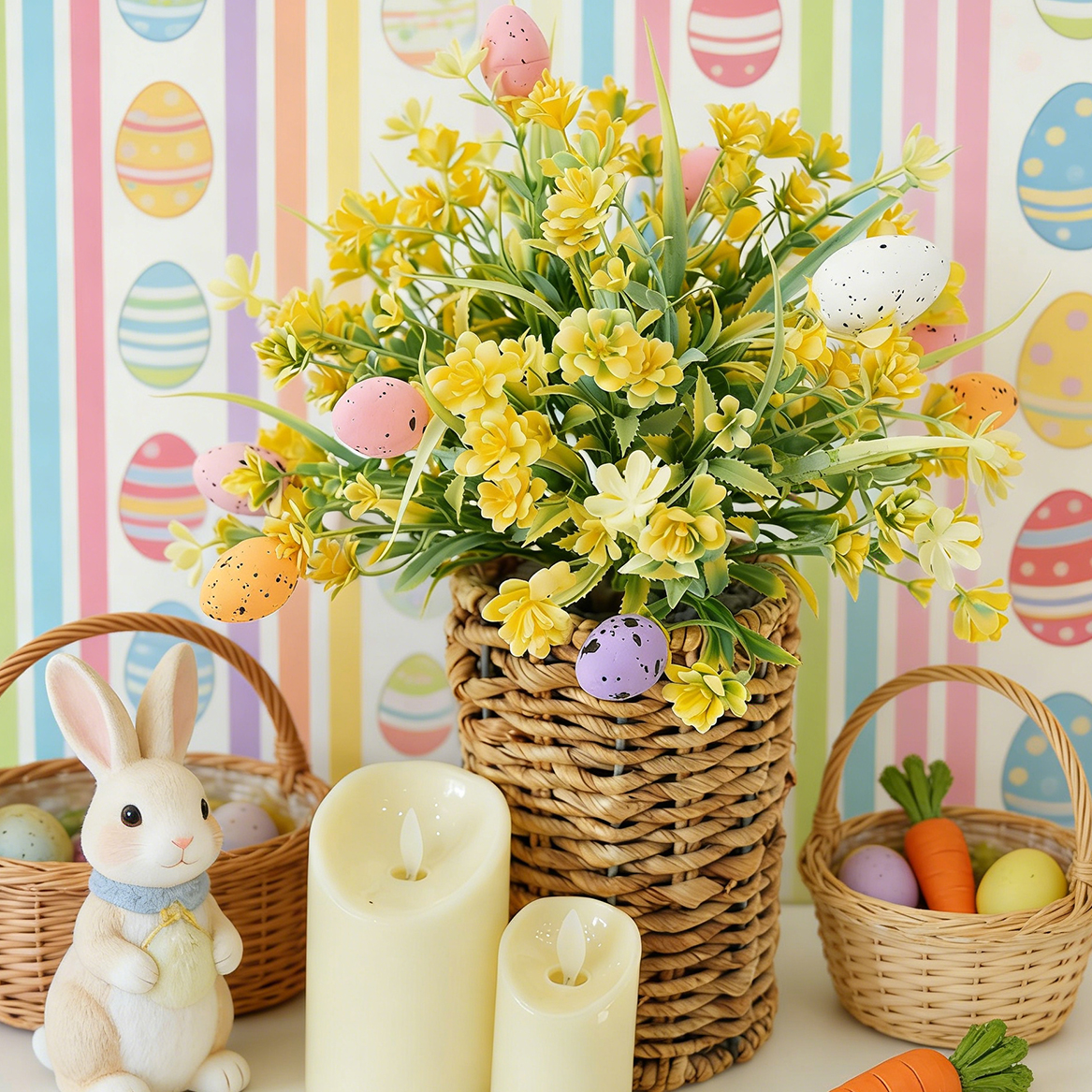 22 Artificial Flower Bouquet