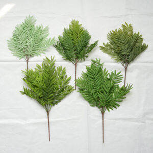 Artificial double-leaf ferns