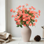 6 Heads Artificial Carnation