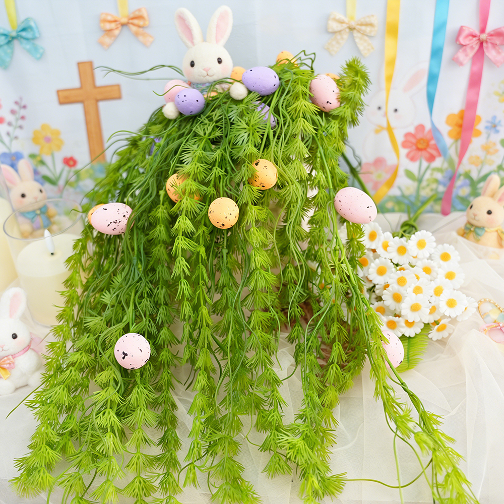 Artificial hanging plants