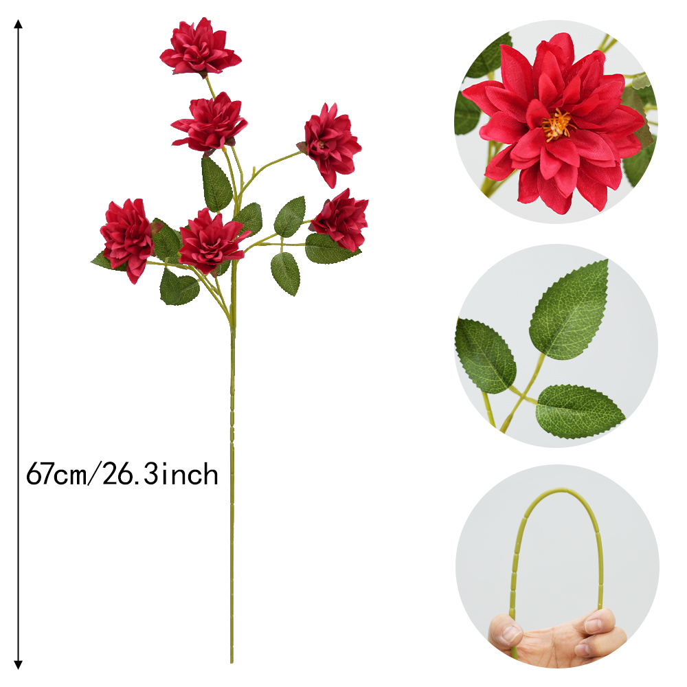 Artificial Dahlia flower