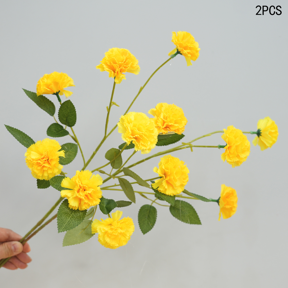 6 Heads Artificial Carnation