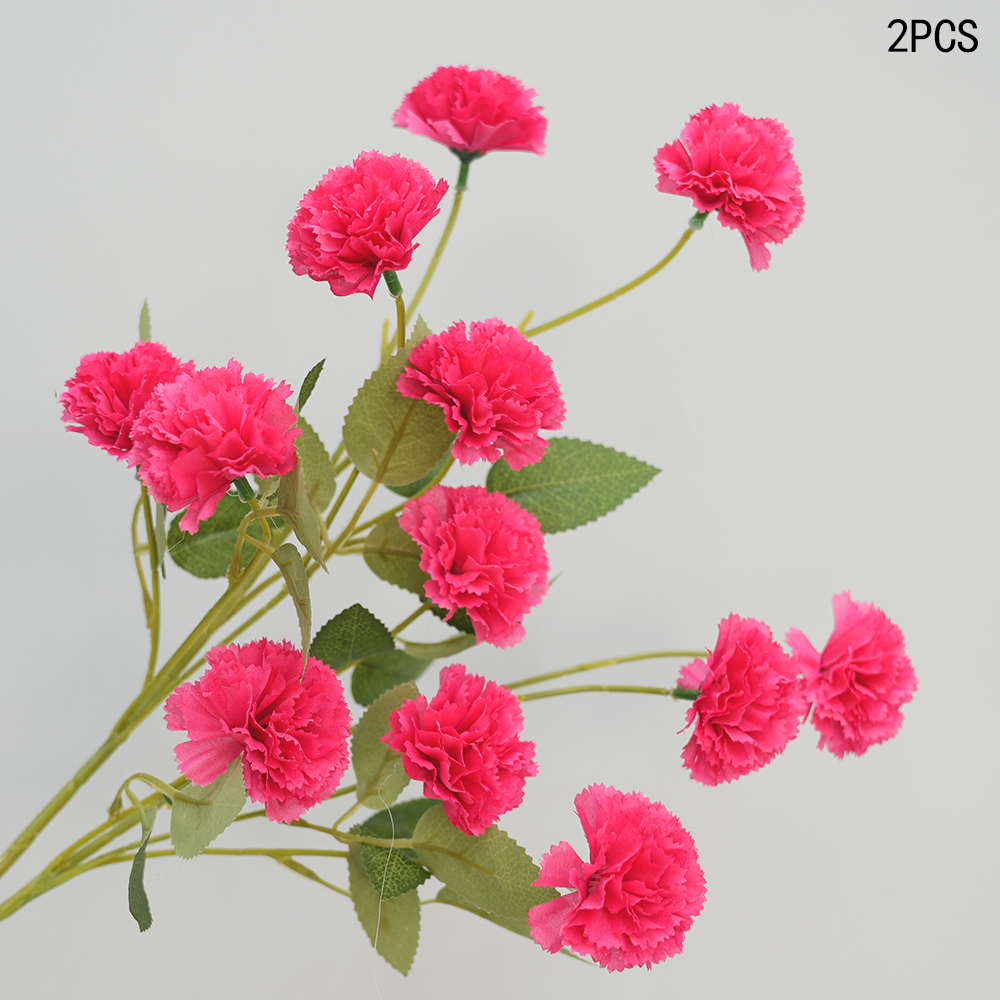 6 Heads Artificial Carnation