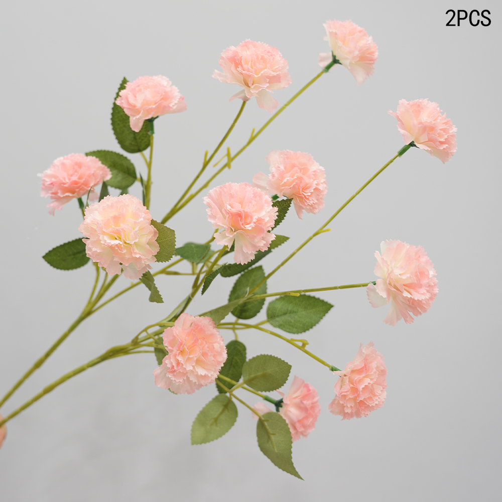 6 Heads Artificial Carnation