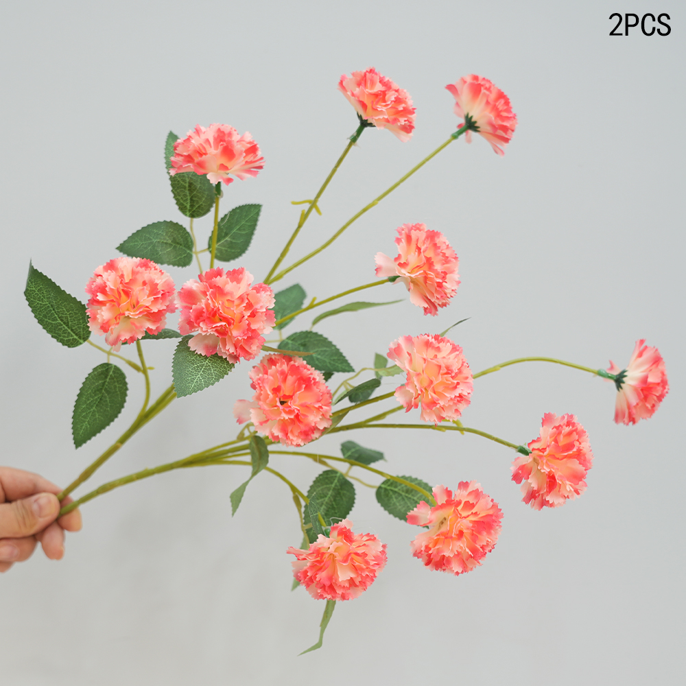 6 Heads Artificial Carnation