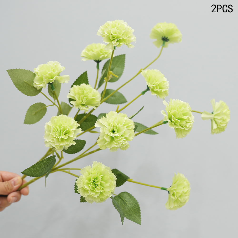 6 Heads Artificial Carnation