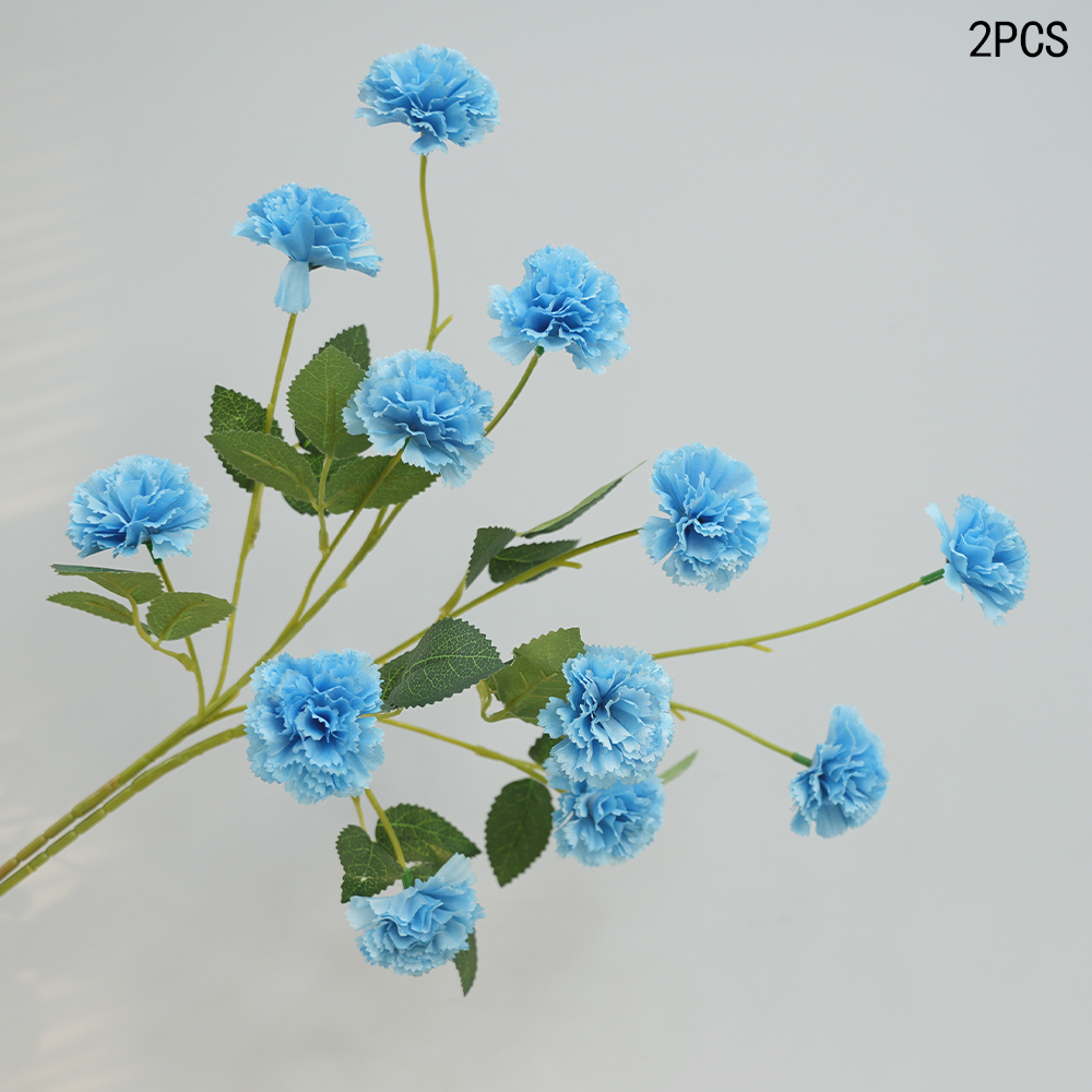 6 Heads Artificial Carnation