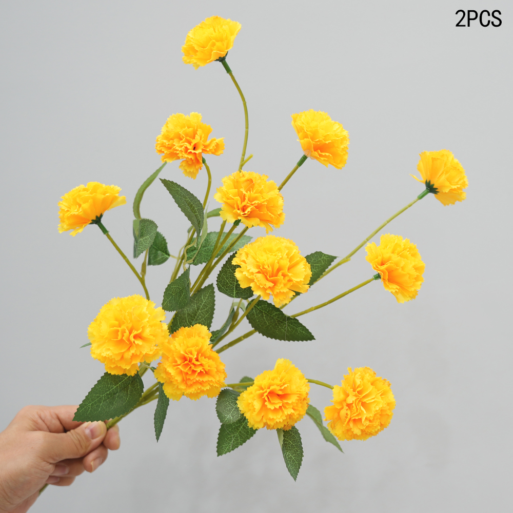 6 Heads Artificial Carnation