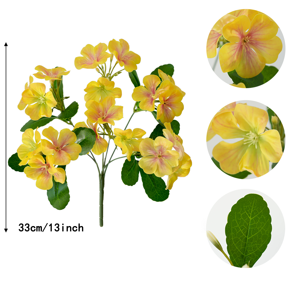 Artificial hydrangea