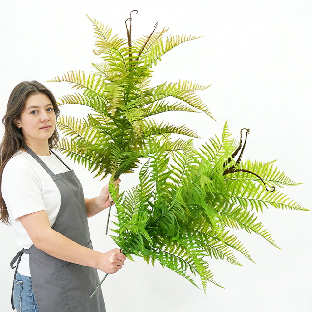 10 artificial Persian fern