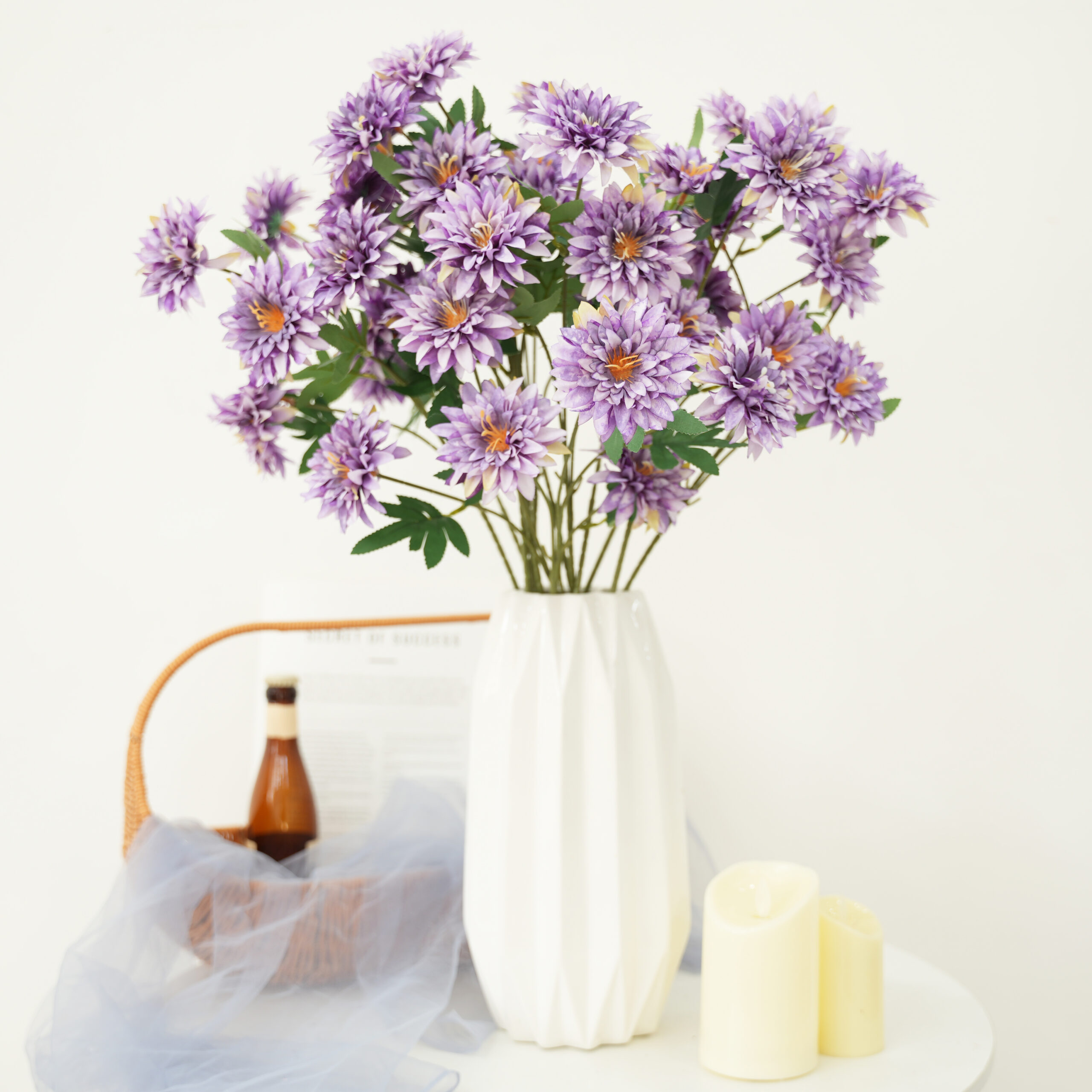 three-headed pine needles orange