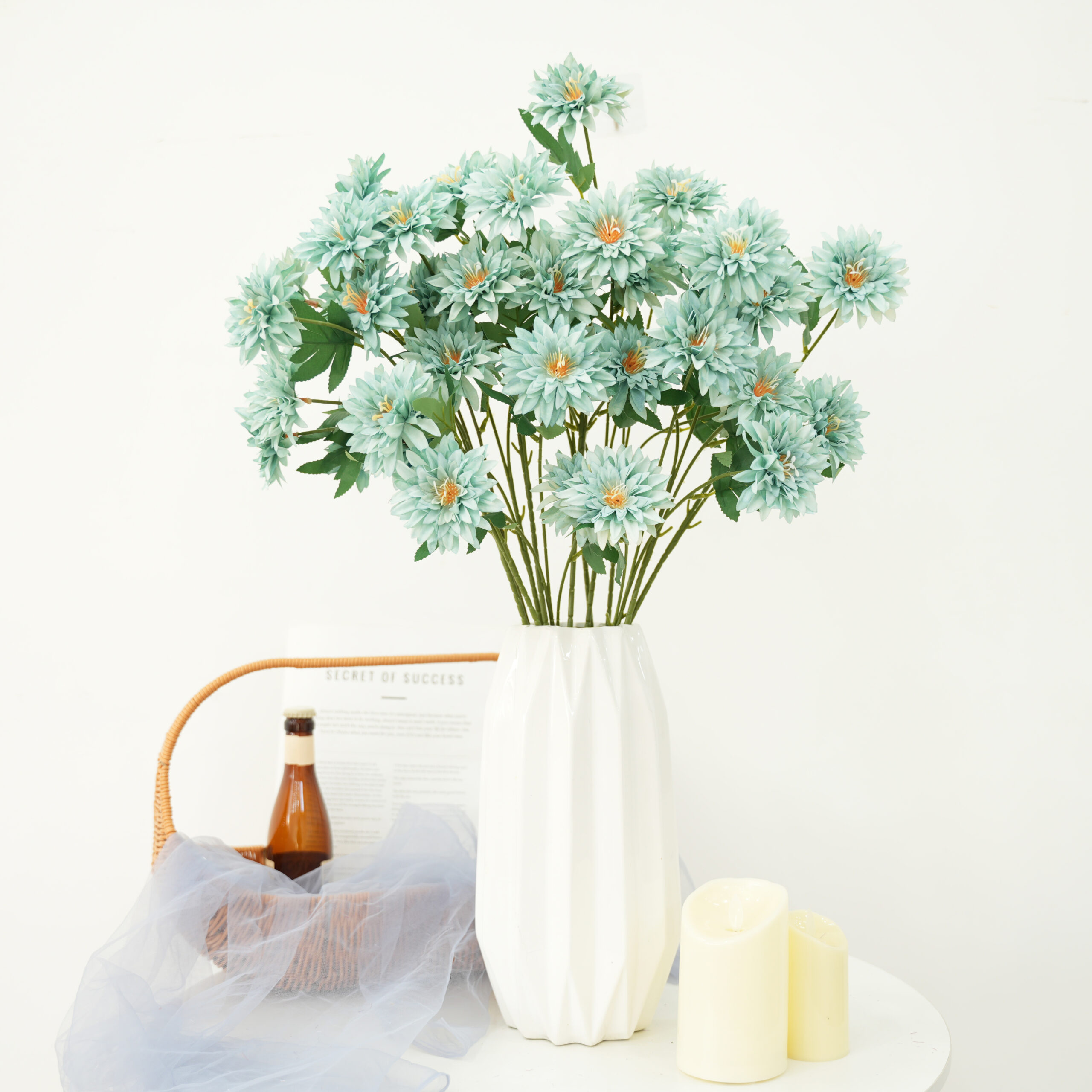 three-headed pine needles orange