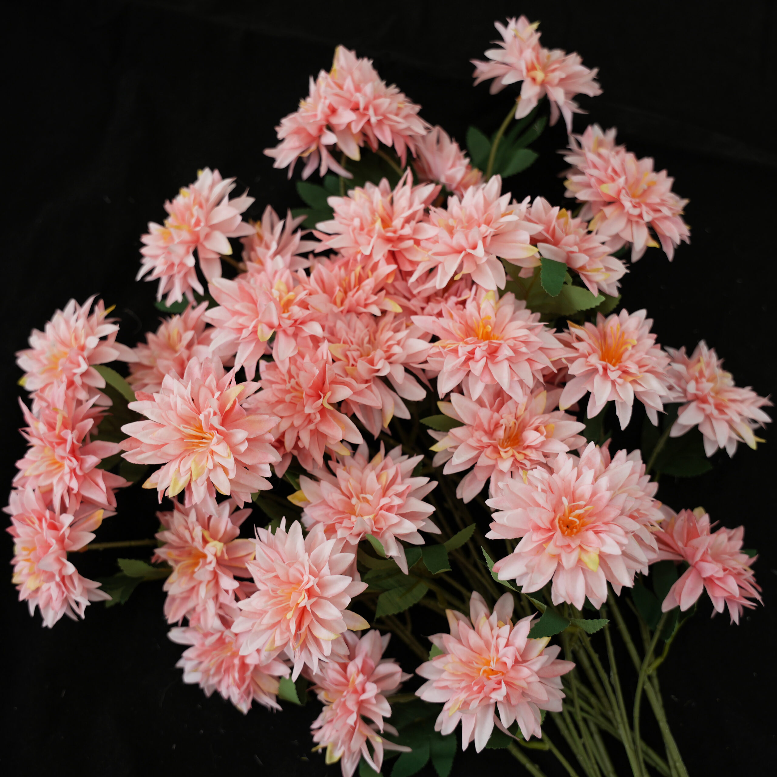 three-headed pine needles orange