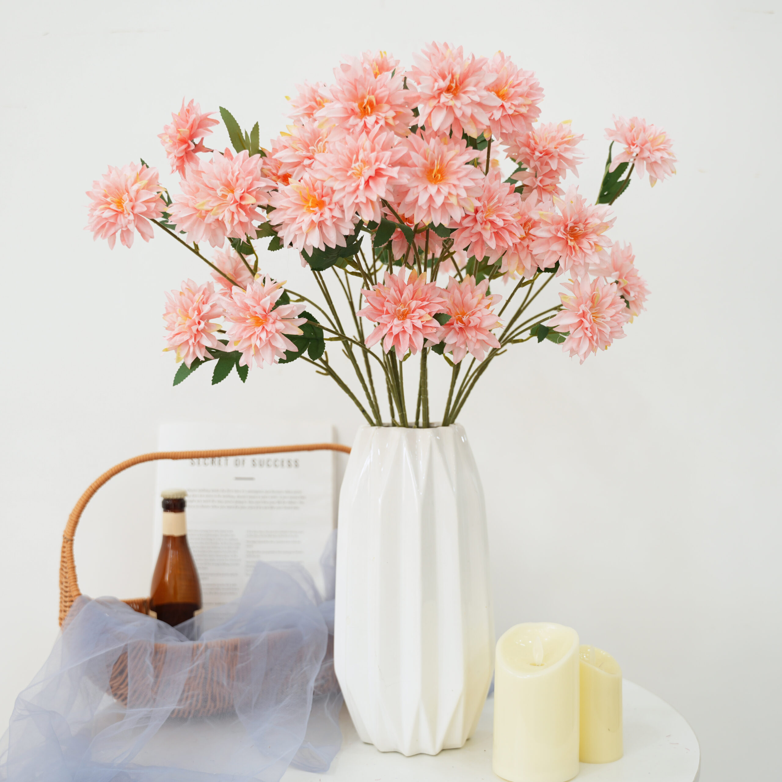 three-headed pine needles orange
