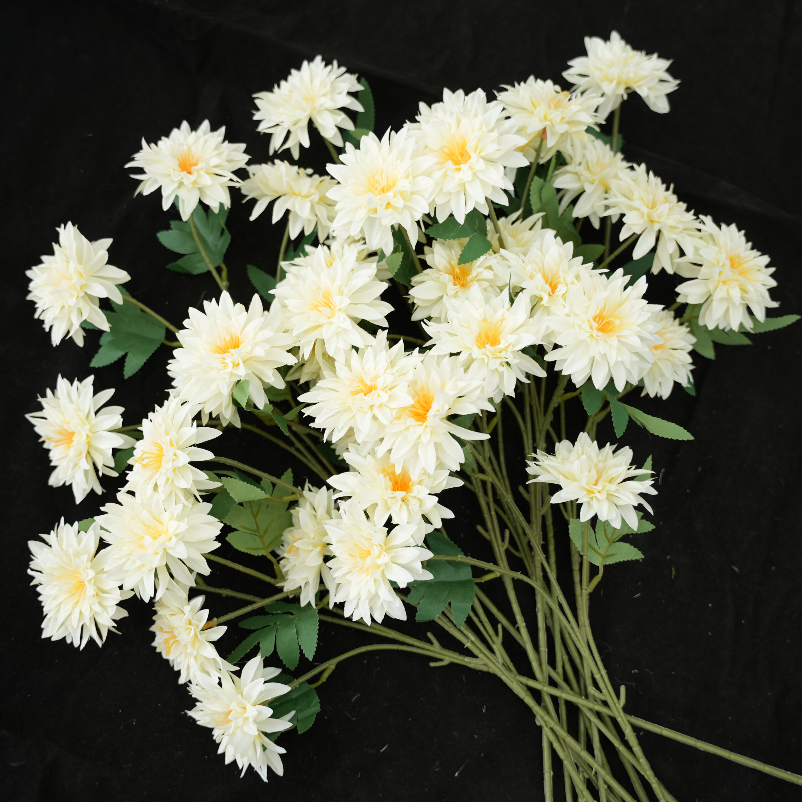 three-headed pine needles orange