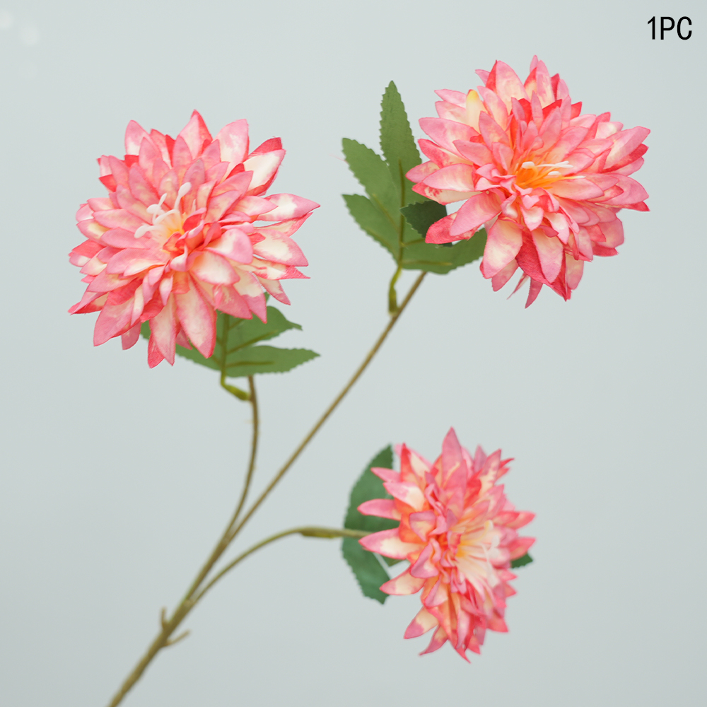 three-headed pine needles orange