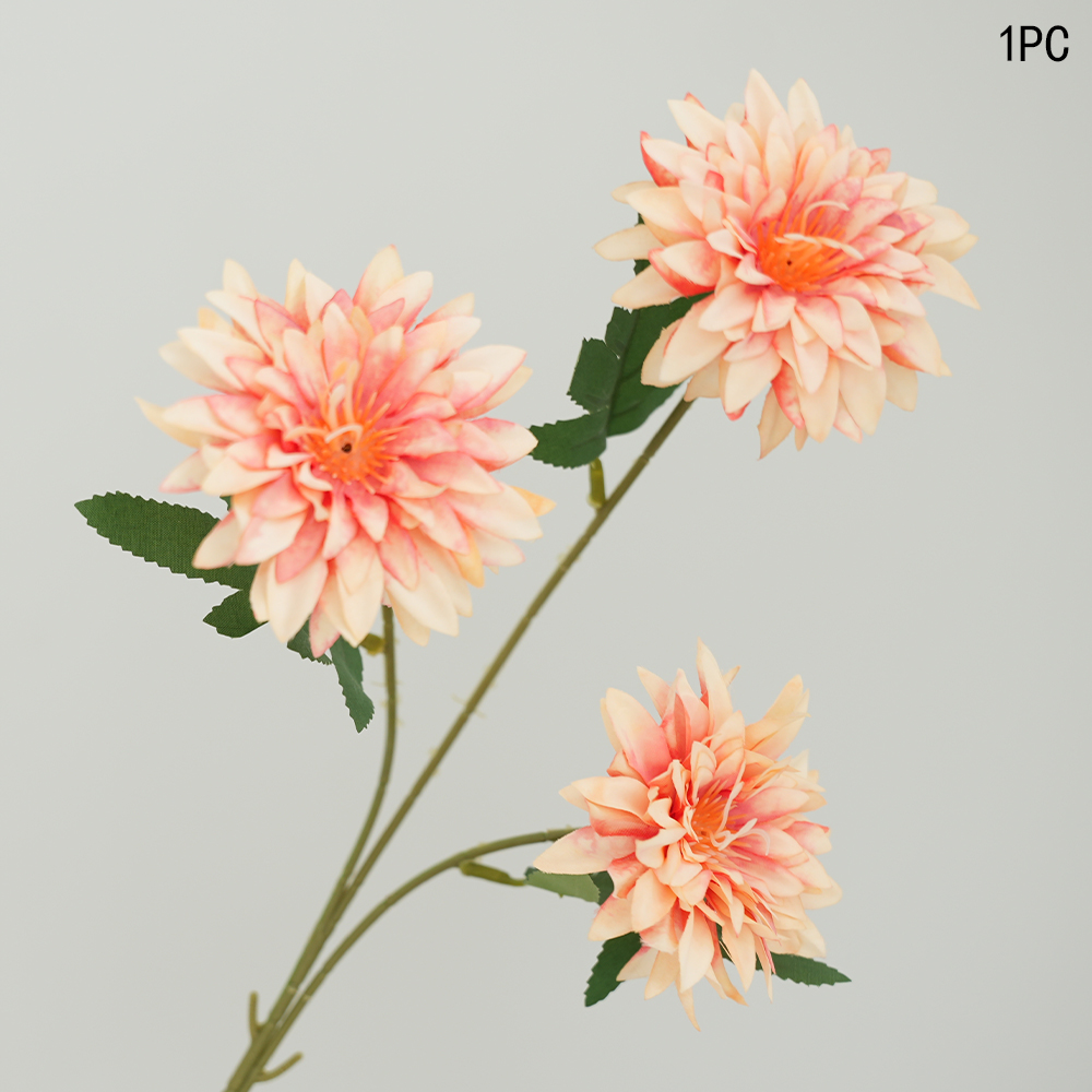 three-headed pine needles orange